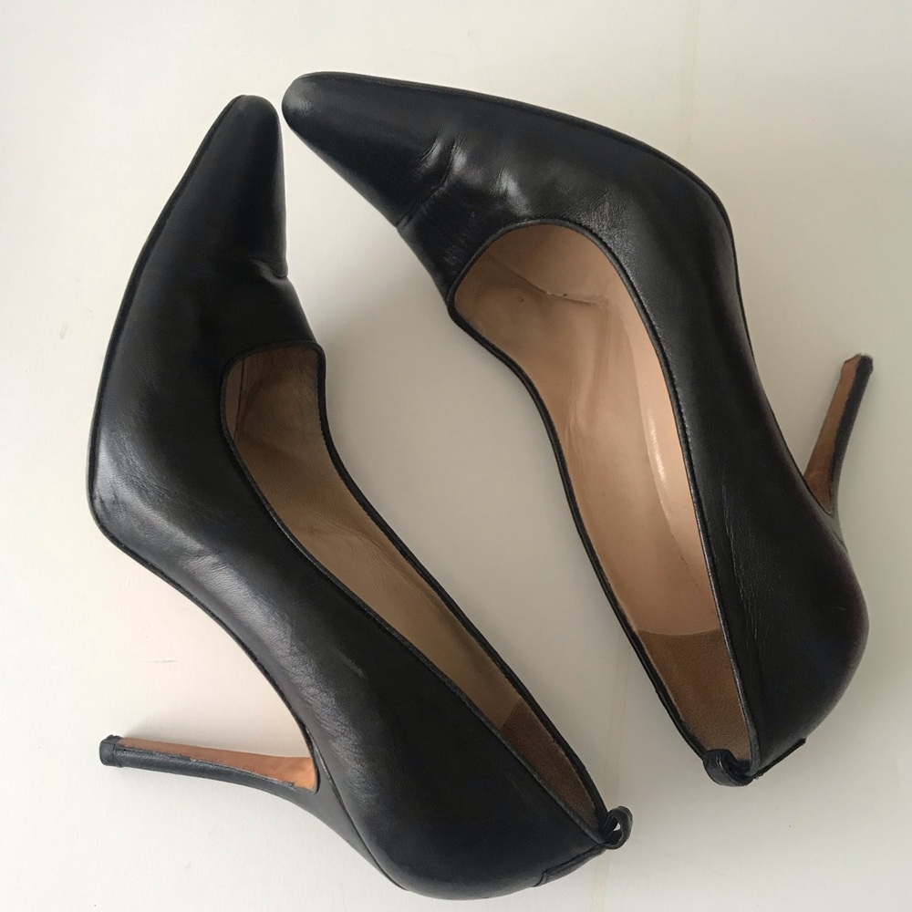 Manolo Bahnik high heels leather